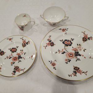 Vintage Coalport 48-piece Bone China Dish Set